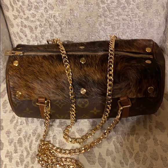 Louis Vuitton Handbags - SOLD!!! Louis Vuitton Papillion 26 custom cowhide